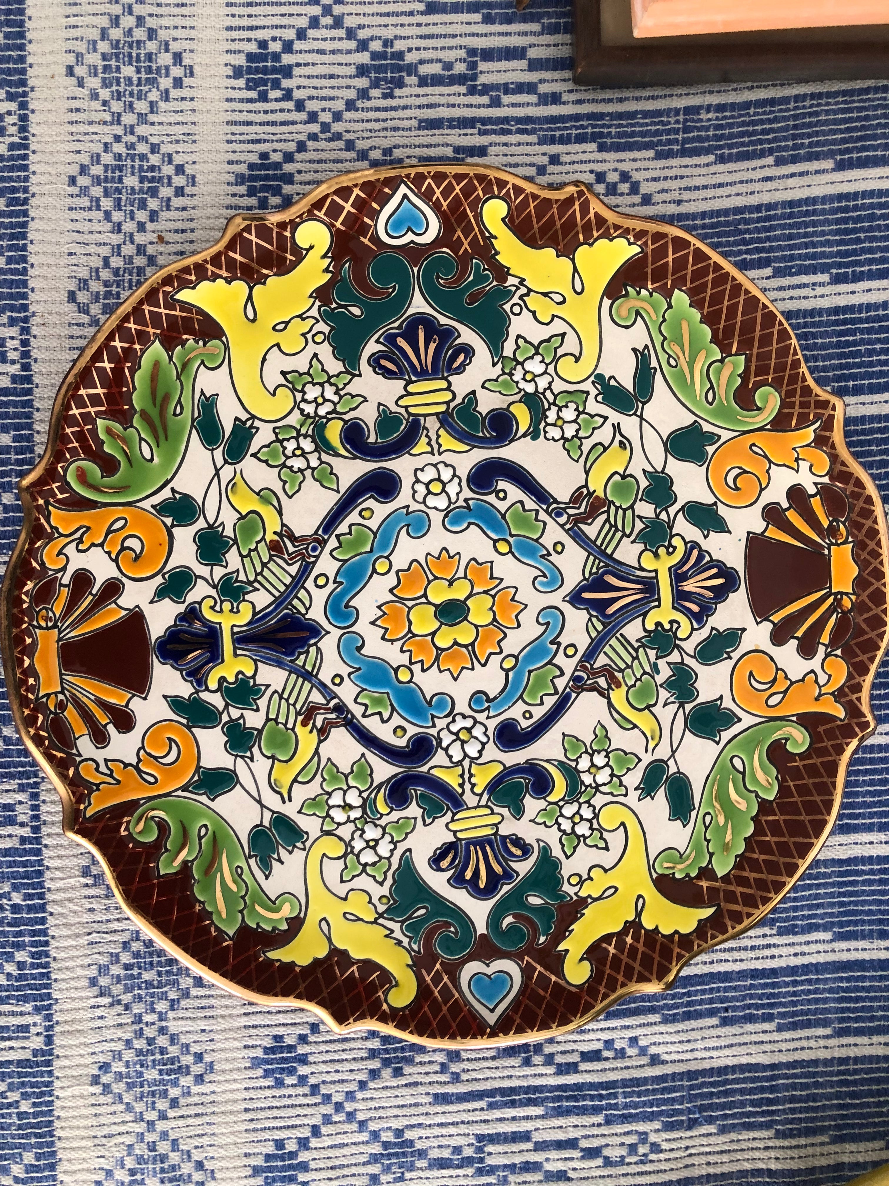 Spanish Vintage Plate